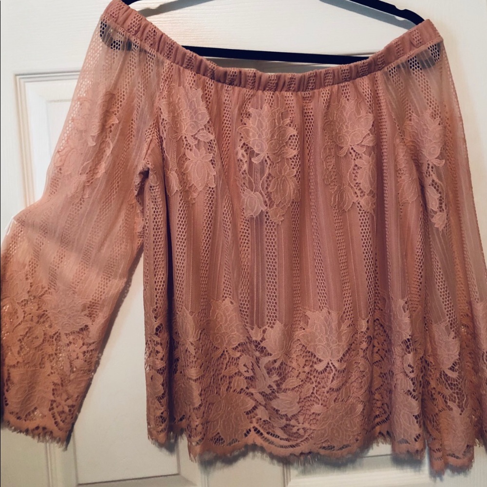 Pink  juniors blouse
